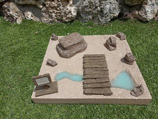 Dioramas, bases para Hot toys,másters del universo