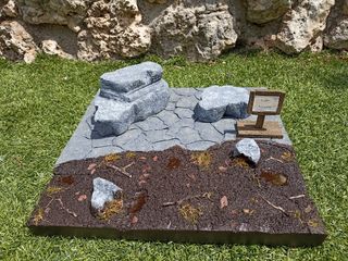 Dioramas, bases para Hot toys,másters del universo