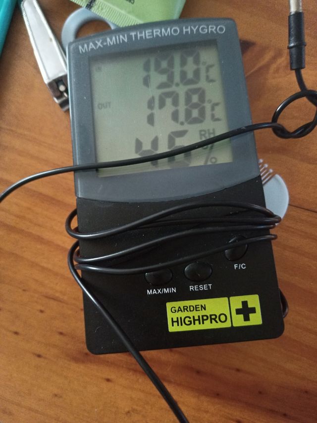 GHP Termómetro & Higrómetro digital