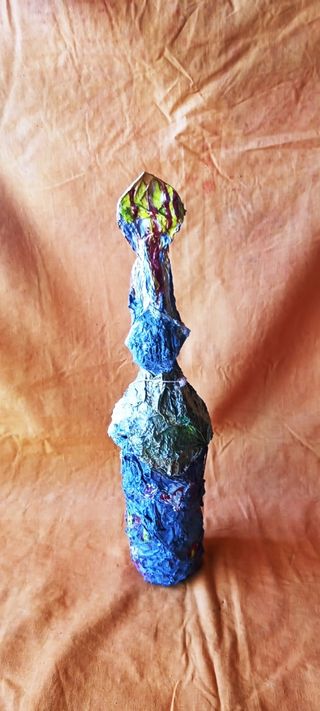 Botella Decoración escultura Arte William