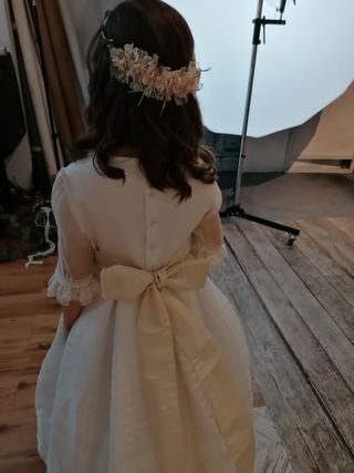 Vestido y zapatos comunión 