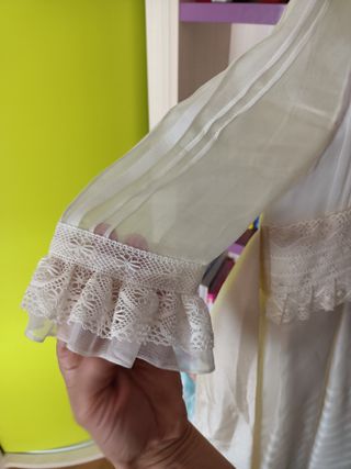 Vestido y zapatos comunión 