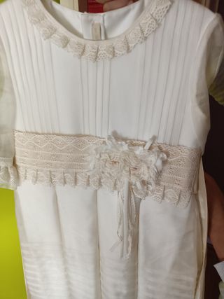 Vestido y zapatos comunión 