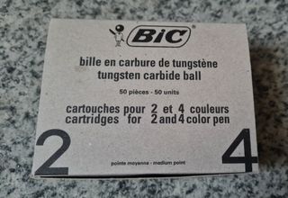 Bic Ballpoint Refill Blue 1,0mm Pack Of 50 Pieces