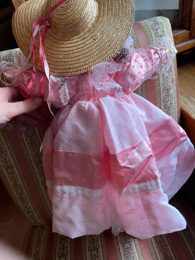 Bambola biscuit nuova con etichetta