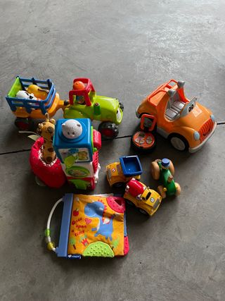 Lote juguetes bebe imaginarim interactivos