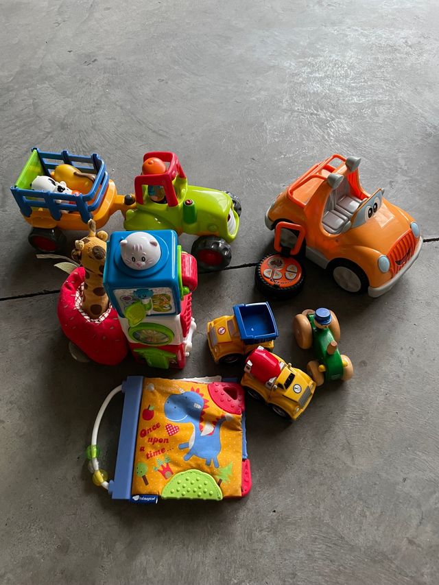 Lote juguetes bebe imaginarim interactivos