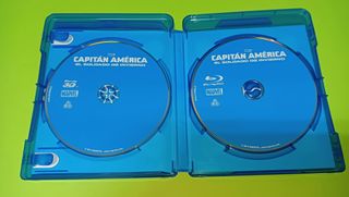 CAPITAN AMERICA 1 Y 2 (3D + BLURAY)