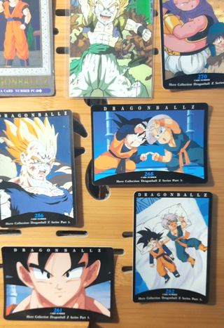 12 Cartas Dragon Ball. Nuevas