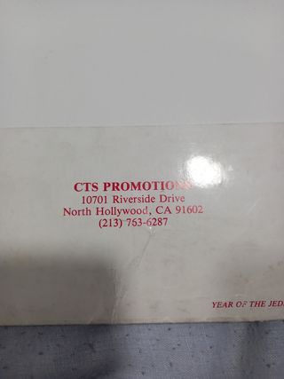 YEAR OF THE JEDI LUCAS FILM CARPETA ANTIGUA PUBLIC