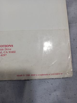 YEAR OF THE JEDI LUCAS FILM CARPETA ANTIGUA PUBLIC