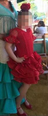 Traje de flamenca.