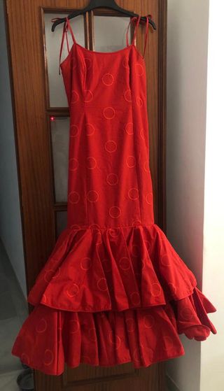 Traje de flamenca.
