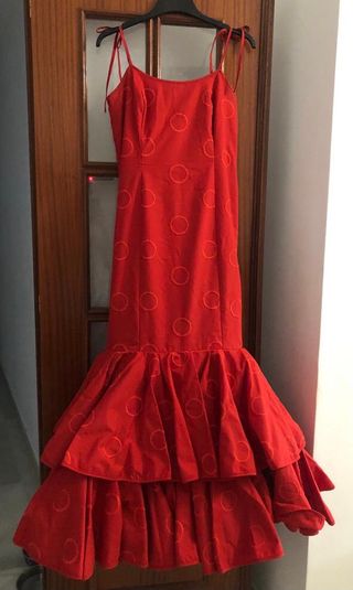 Traje de flamenca.