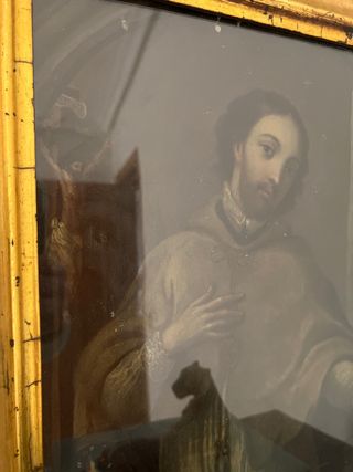 OLEO SOBRE COBRE SIGLO XVII DE GRAN TAMAÑO