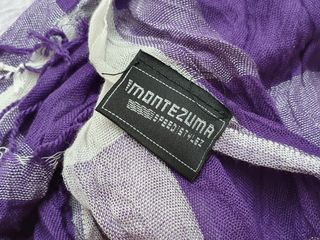 FOULARD CUADROS UNISEX MONTEZUMA NUEVO A ESTRENAR