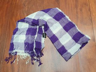 FOULARD CUADROS UNISEX MONTEZUMA NUEVO A ESTRENAR