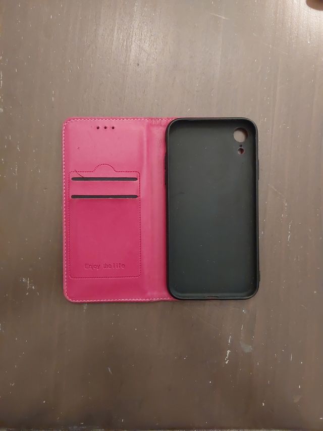 Capa em pele para iPhone XR