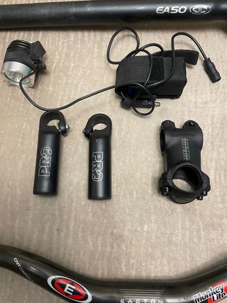 Lote de recambios bici 