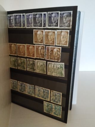 album clasificador con sellos