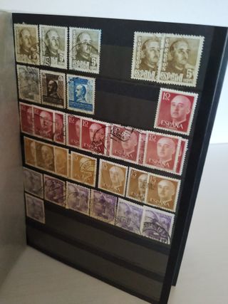 album clasificador con sellos