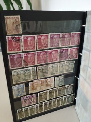 album clasificador con sellos