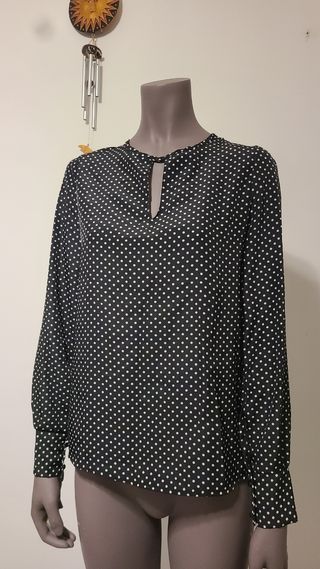 Blusa a pois