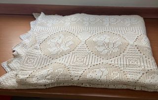 Colcha de ganchillo (cama 135)