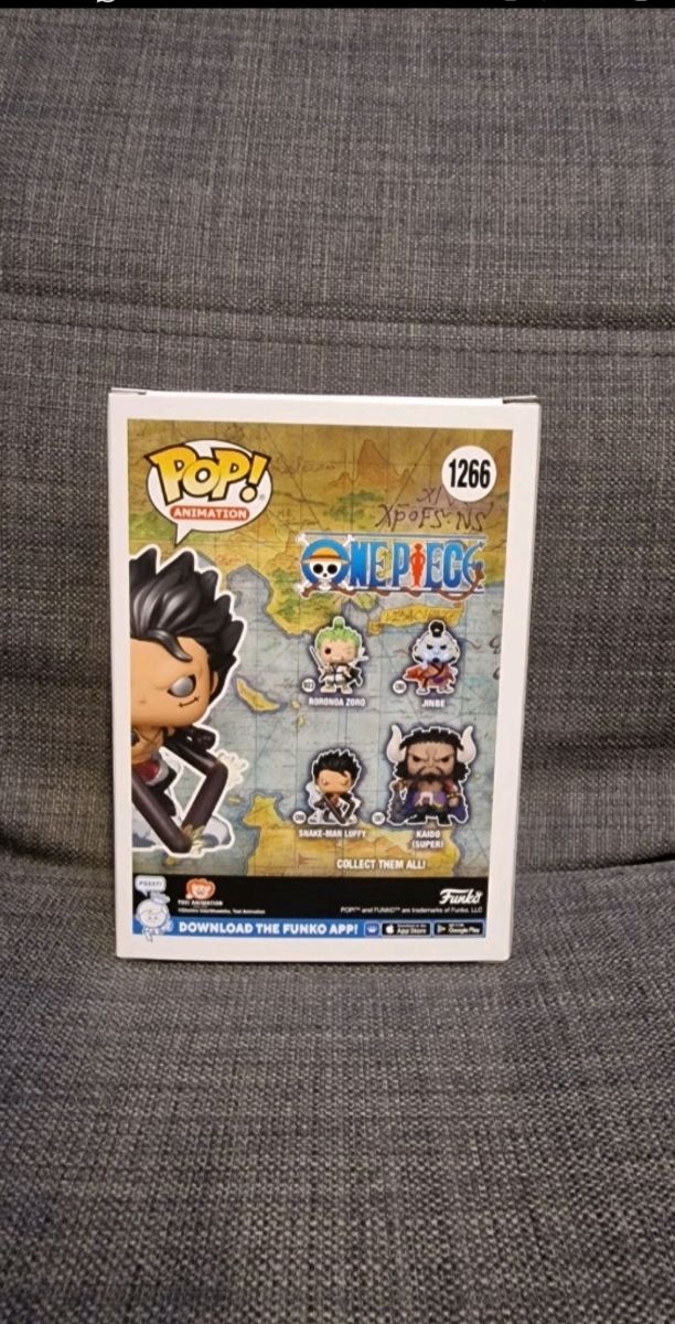 Funko Pop! Snake Man Luffy Metálico