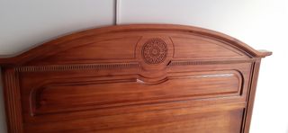 CAMA DE ROBLE DE MATRIMONIO