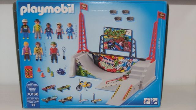 playmobil pista de skate de segunda mano por 25 EUR en Málaga en