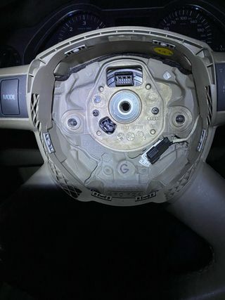Volante beige audi