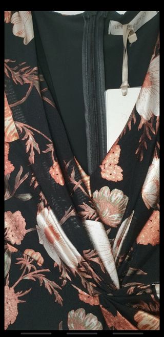 Vestido ceremonia estampado nuevo