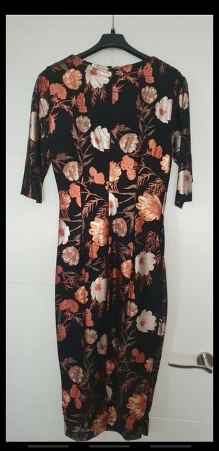 Vestido ceremonia estampado nuevo