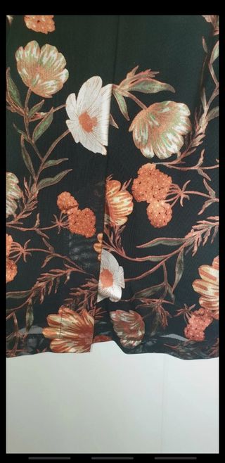 Vestido ceremonia estampado nuevo