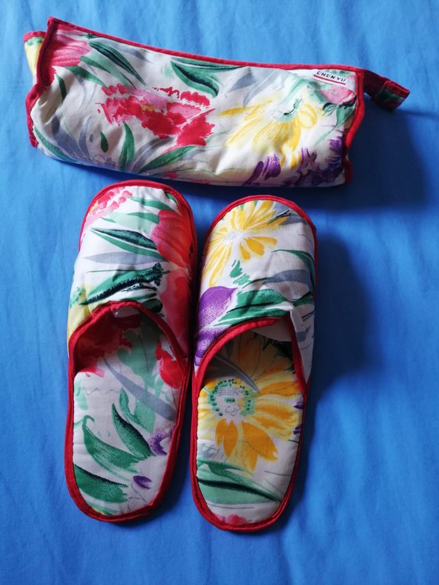 Zapatillas / Pantunflas de viaje