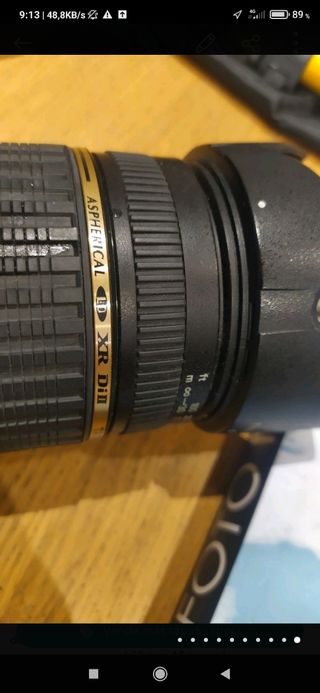 lote cámara nikon( valorado  836euros) 