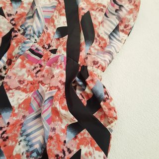 Mono fluido estampado geométricos Fire los Angeles