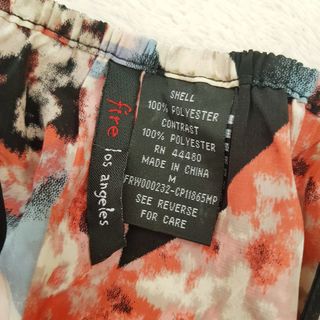 Mono fluido estampado geométricos Fire los Angeles