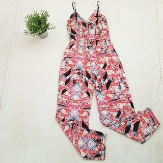 Mono fluido estampado geométricos Fire los Angeles