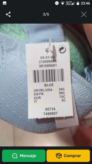 se vende sujetadores