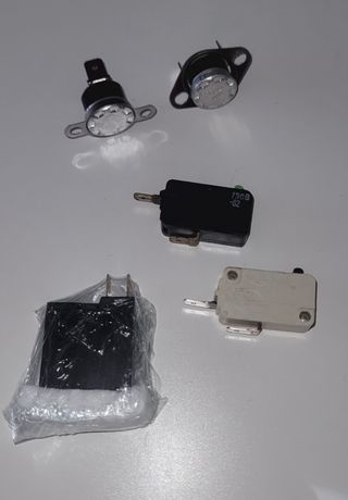 Repuestos piezas microondas.