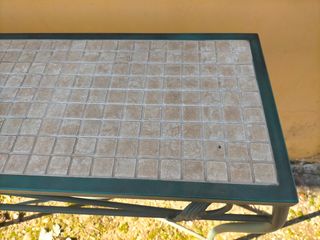mueble para entrada de forja