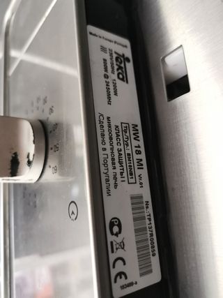 microondas sencillo y moderno