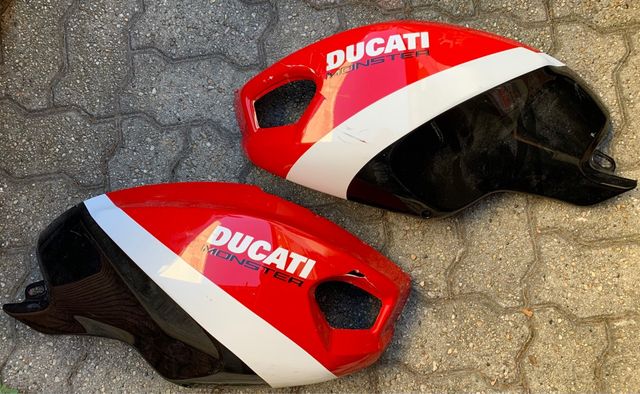 Coppia Carene Ducati Corse Monster 696-796-1100