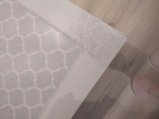 mesa antigua restaurada