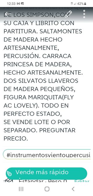 INSTRUMENTOS MUSICALES