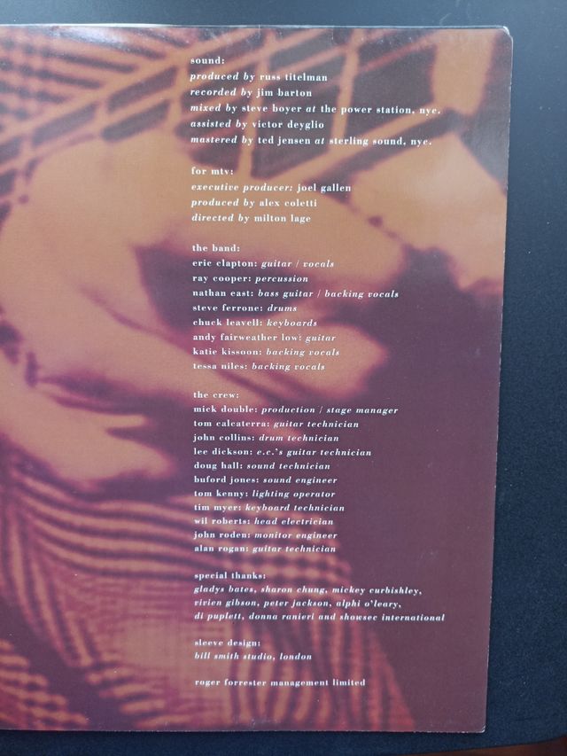 ERIC CLAPTON UNPLUGGED 