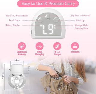 Sacaleches eléctrico PRECINTADO