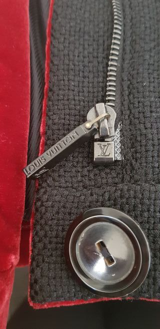 Louis Vuitton chaqueta con cremallera